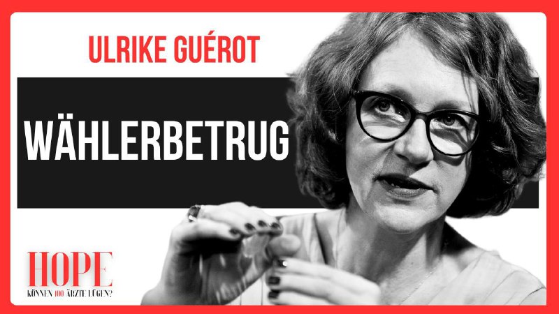 Ulrike Guerot – Wählerbetrug