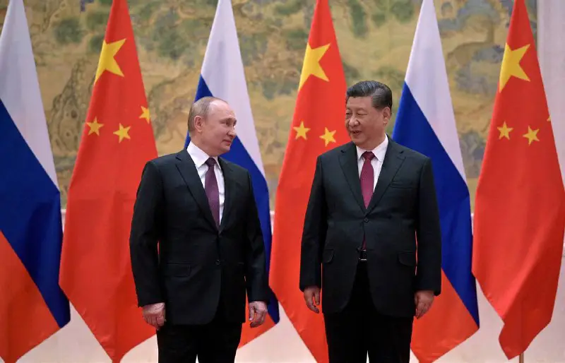 Mosca, **il presidente cinese Xi Jin …