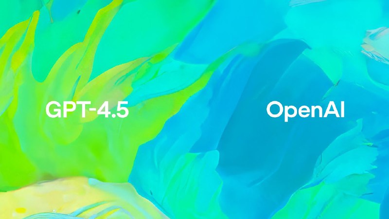 Bugun OpenAI GPT-4.5'ni [taqdim etdi.](https://www.youtube.com/watch?v=cfRYp0nItZ8) Videodan …