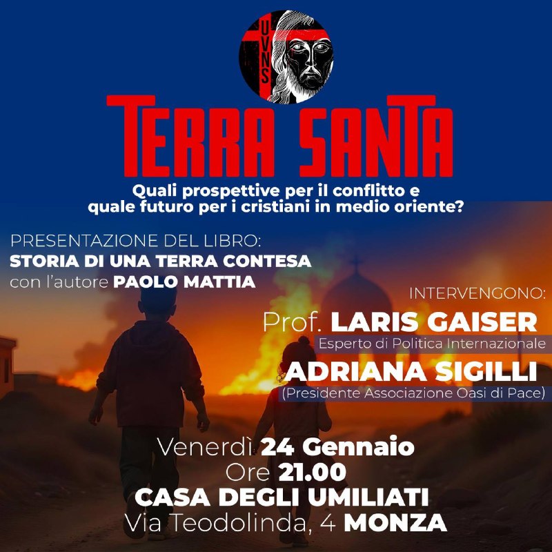 A Monza Venerdì 24 Gennaio, l’associazione …