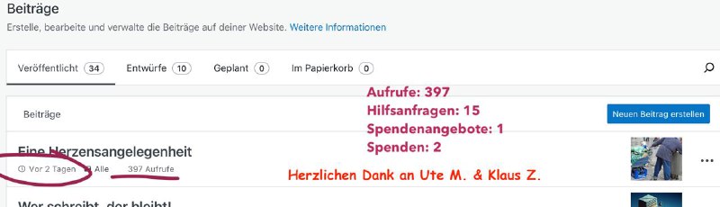 **Ein zweites Resumé nach 44 Stunden…**