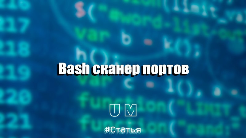 [***👉***Bash сканер портов](https://telegra.ph/Bash-skaner-portov-07-19)***👈***