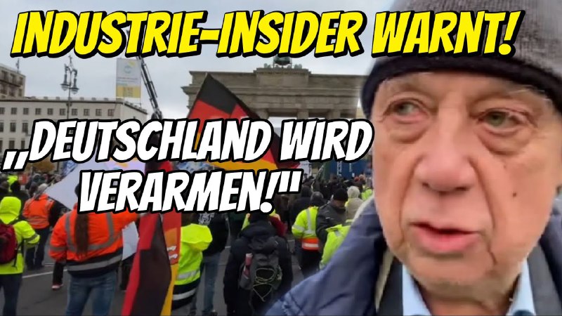 **Industrie-Insider WARNT! ***😱*** Ist die deutsche …