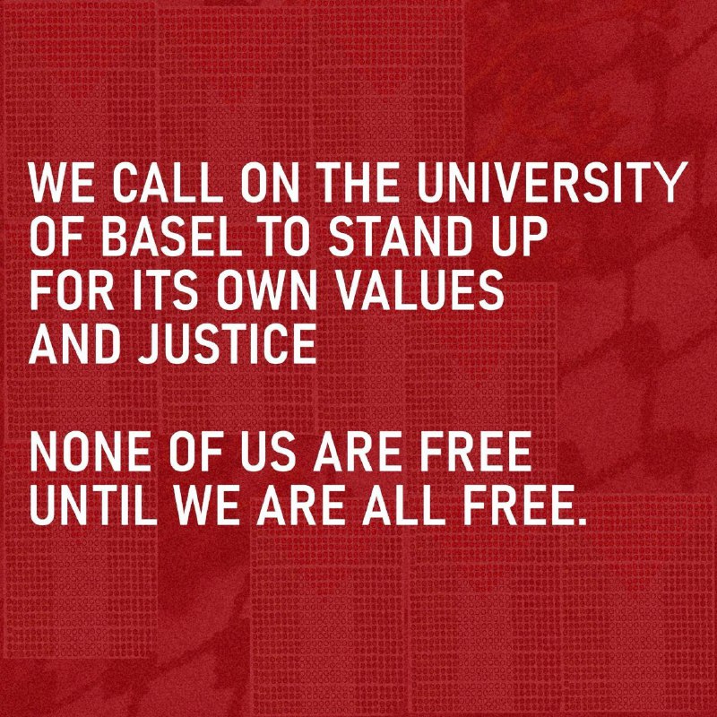 Uni Basel For Palestine