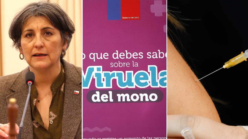 En Chile mató a 2 personas: Ministra anuncia que reforzarán mensajes y habrá vacunas por brote de viruela del mono …