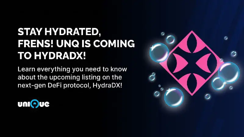 **Get ready, frens!** *****💙*******UNQ is coming …