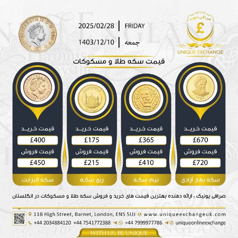 Unique Exchange-صرافی یونیک