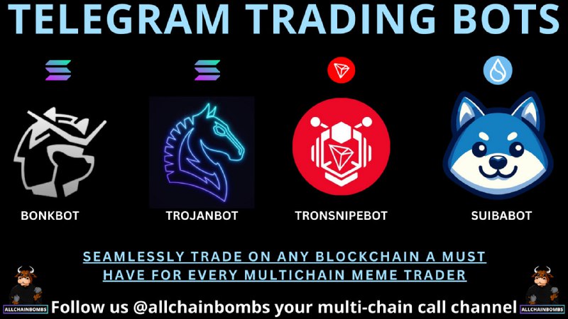 ***💣*** **TELEGRAM TRADING BOTS** ***💣***