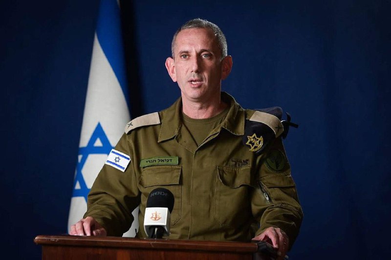 **IDF Spokesperson Rear Adm. Daniel Hagari**