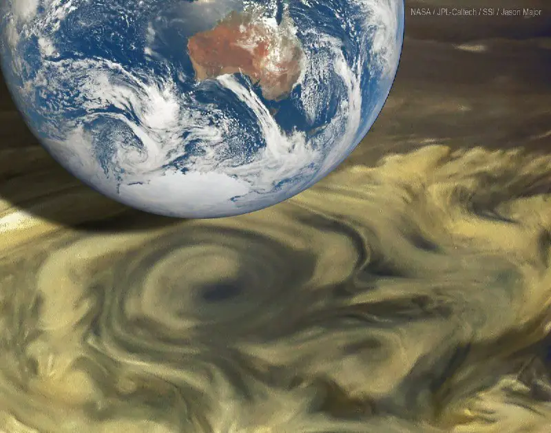 [​​](https://telegra.ph/file/0d35768f0beeb0814760d.jpg)Масштаб обычного шторма на Юпитере. Через несколько недель атмосфера Земли была бы опустошена, если бы этот катаклизм случился на нашей …