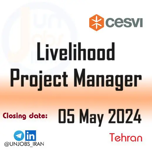 Position Title : Livelihood Project Manager