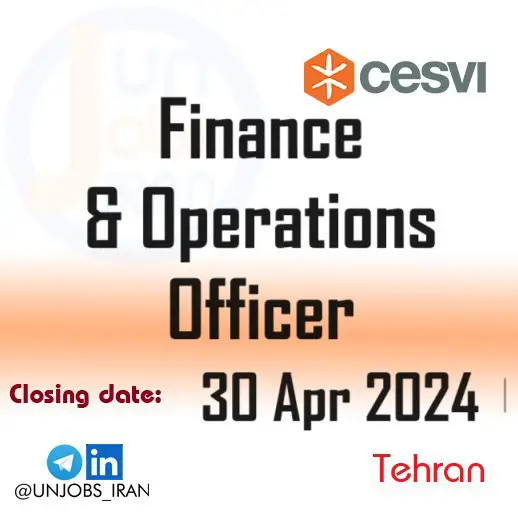 Position Title : Finance &amp; Operations …
