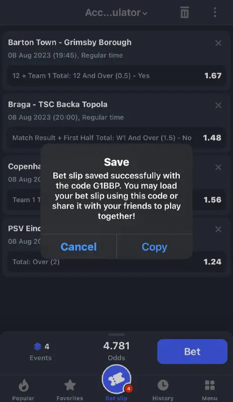 **TODAYS FREE 4 ODDS *PARIPESA BOOKING …