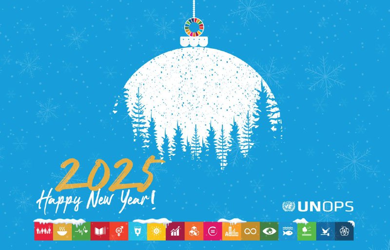 UNOPS jamoasi sizni **Yangi 2025 yil …