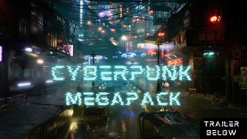 **Cyberpunk City [UE5.0]**