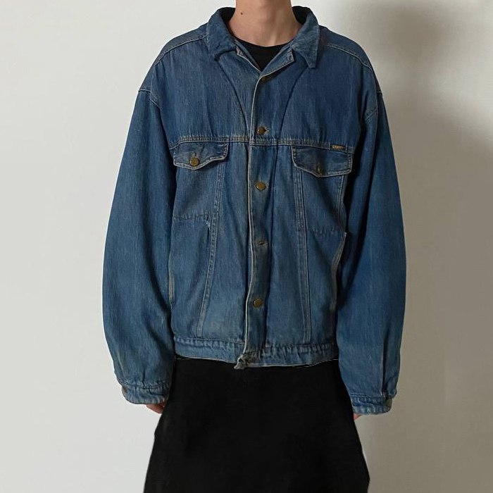 denim bomber jacket