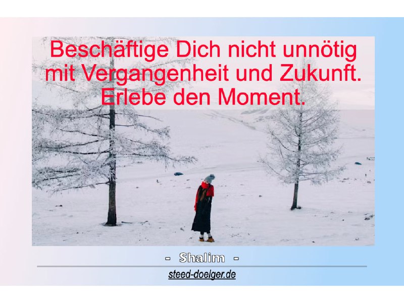 **Spruch des Tages 26.01.2025**===