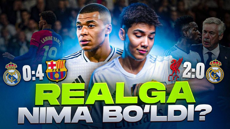 ***🇪🇸*** **REAL MADRIDGA NIMA BO‘LDI** *****❓***** …