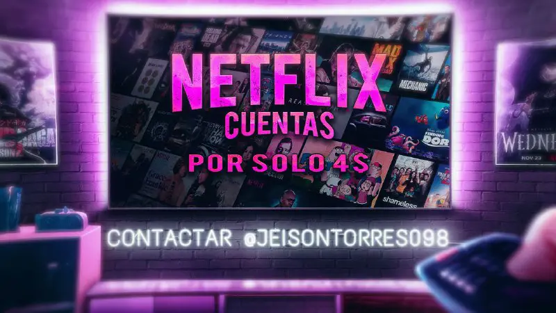 **ATENCIÓN!! Adquiere tu cuenta de Netflix …