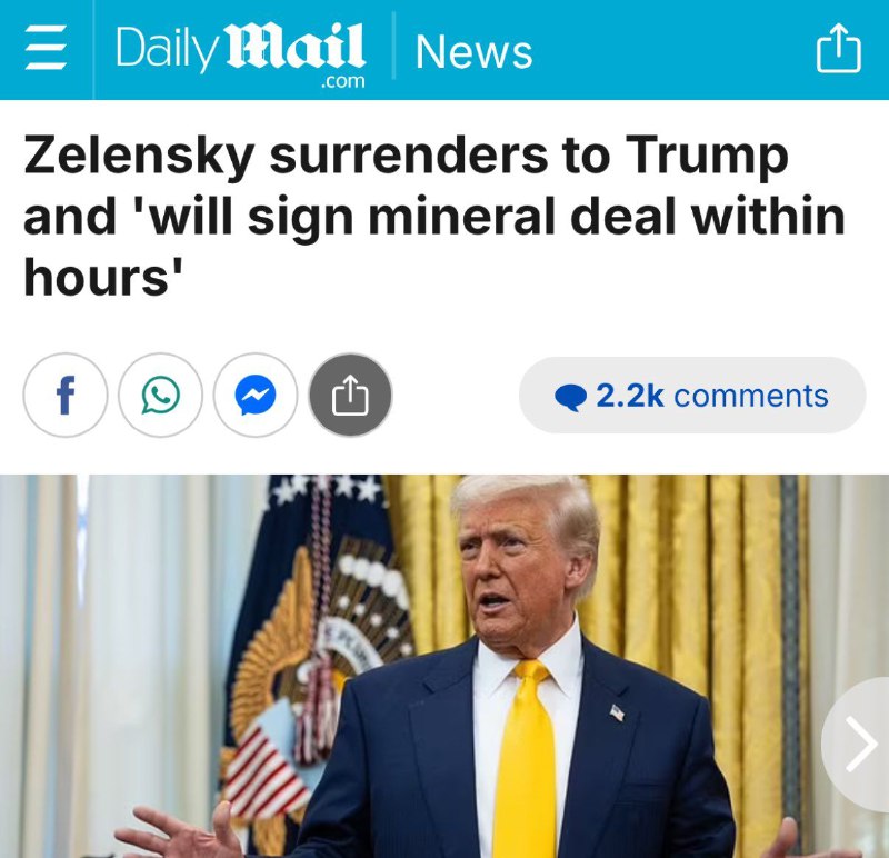 **Zelensky has surrendered.**