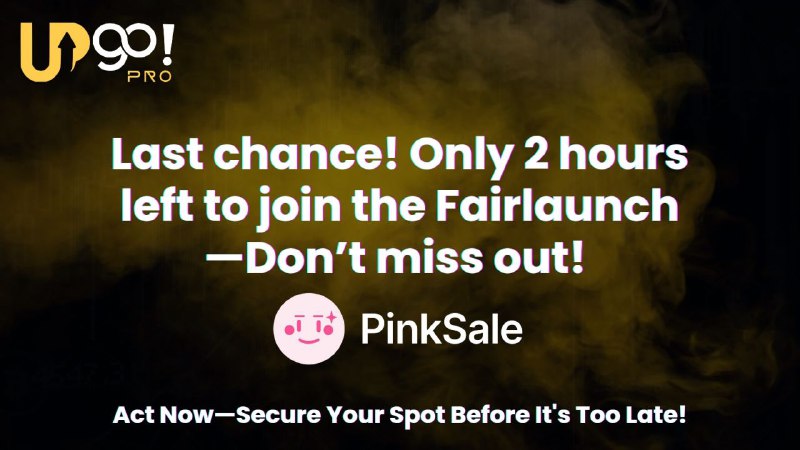***🚨*** **Final Countdown for UPGO PRO …