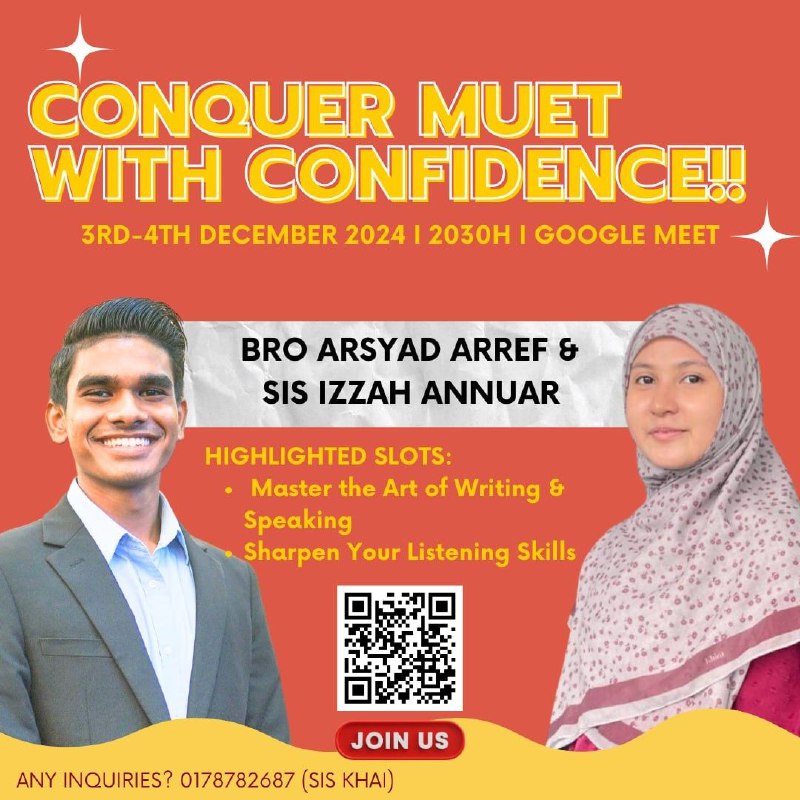 ***✨*** **Conquer MUET with Confidence!!** ***✨***