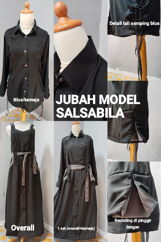 JUBAH MODEL SALSABILA