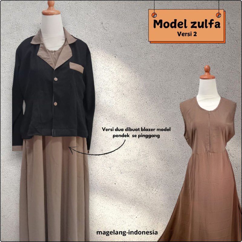 JUBAH MODEL ZULFA