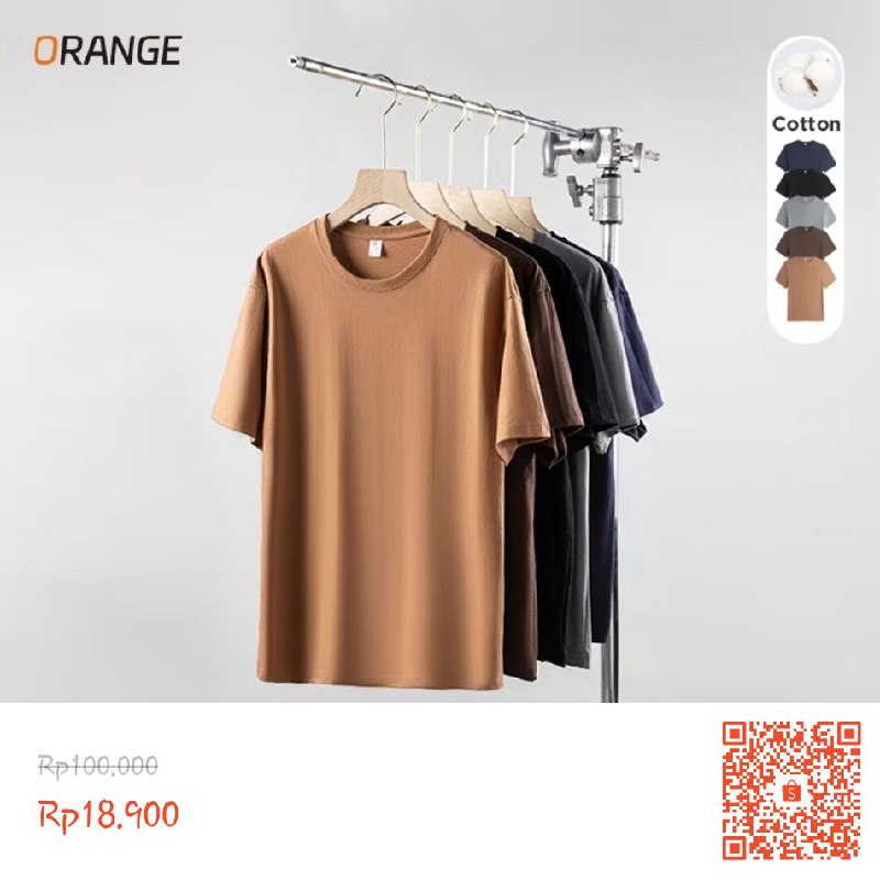 Temukan 【Promosi hari terakhir!!!】Kaos polos pria …