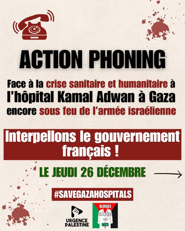 ***☎️*** Action phoning : Sauvons l'hôpital …