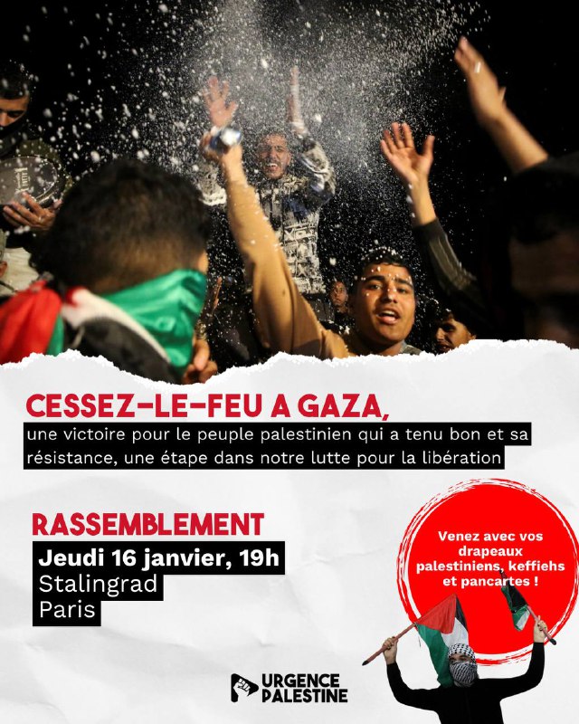 ***🔻***Cessez-le-feu à Gaza : une victoire …