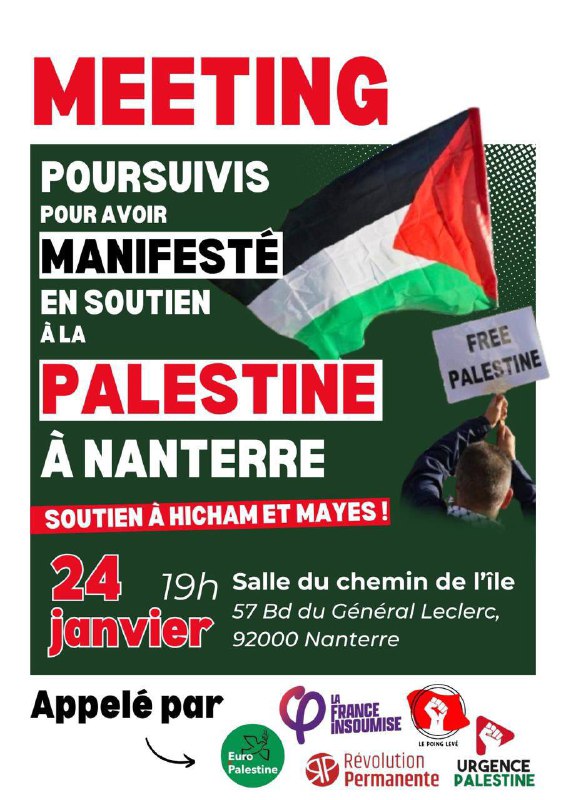 9️⃣2️⃣ Urgence Palestine Hauts-de-Seine