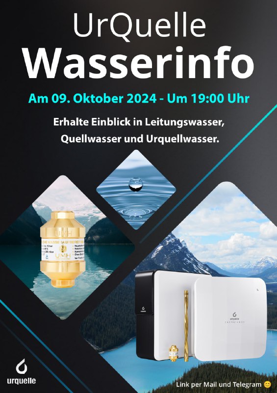 ***💦*** **URQUELLE WASSERINFO - SEI DABEI**