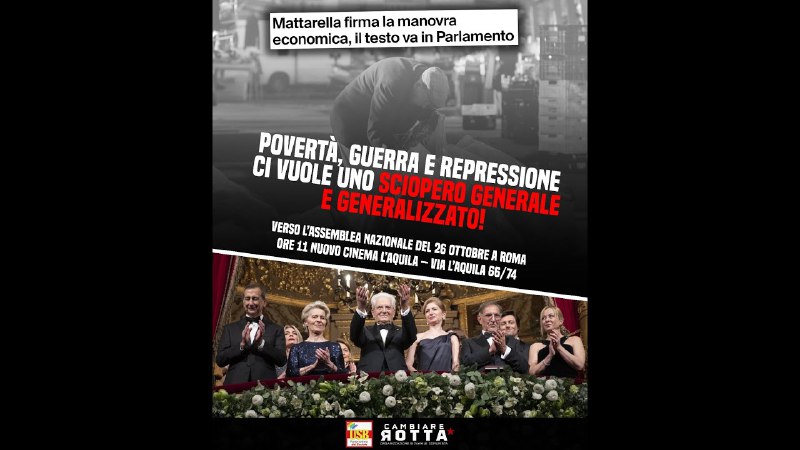 Povertà, guerra e repressione: ci vuole …