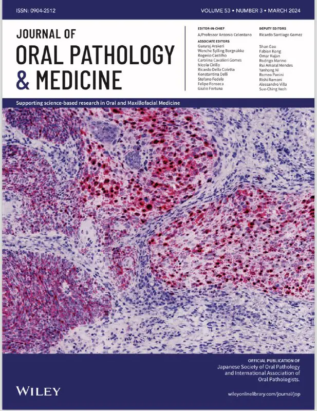 E-Journal: **Journal of Oral Pathology and …