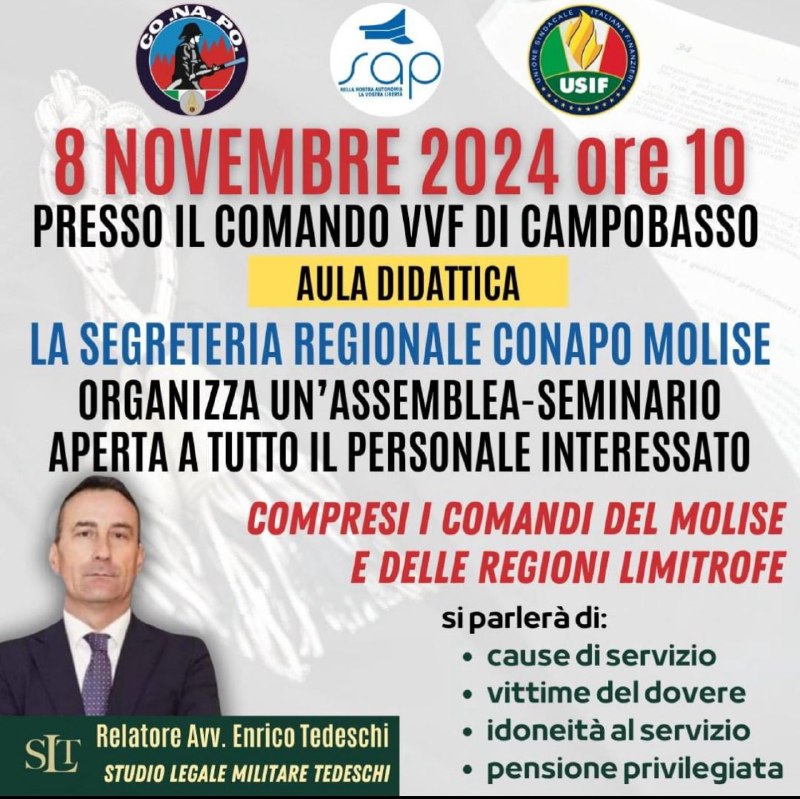 USIF sarà presente all’assemblea promossa dal …