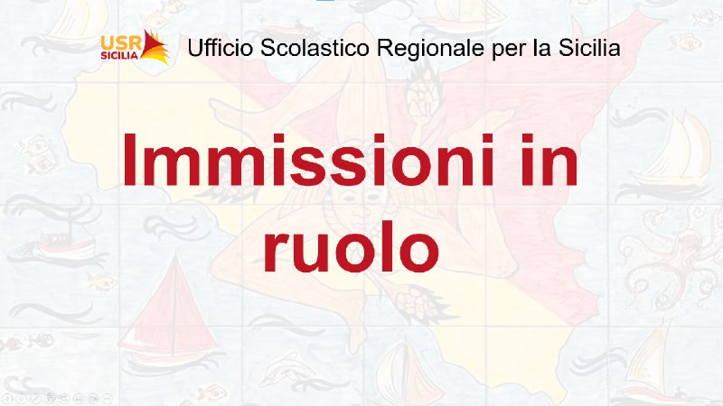 AVVISO immissioni in ruolo nomine da …