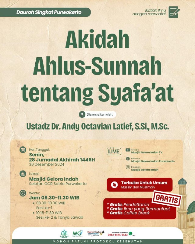 Ustadz Dr. Andy Octavian Latief