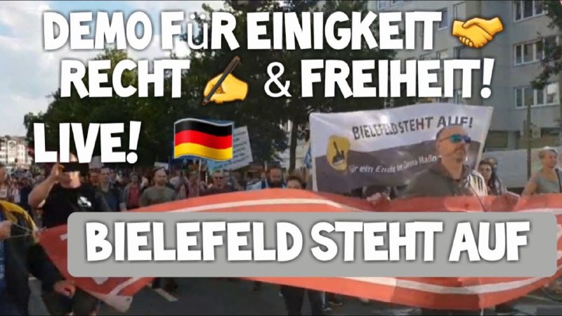 LIVE ***❗*** ***🇩🇪*** DEMO für Einigkeit …