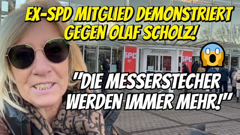 **WOW! Ex-SPD Mitglied: "Olaf Scholz ist …