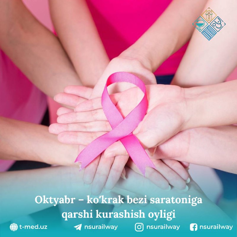 **Oktyabr – koʻkrak bezi saratoniga qarshi …