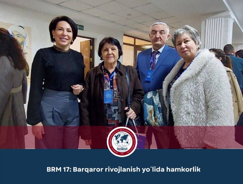 ***⚡️*****BRM 17: Barqaror rivojlanish yo`lida hamkorlik