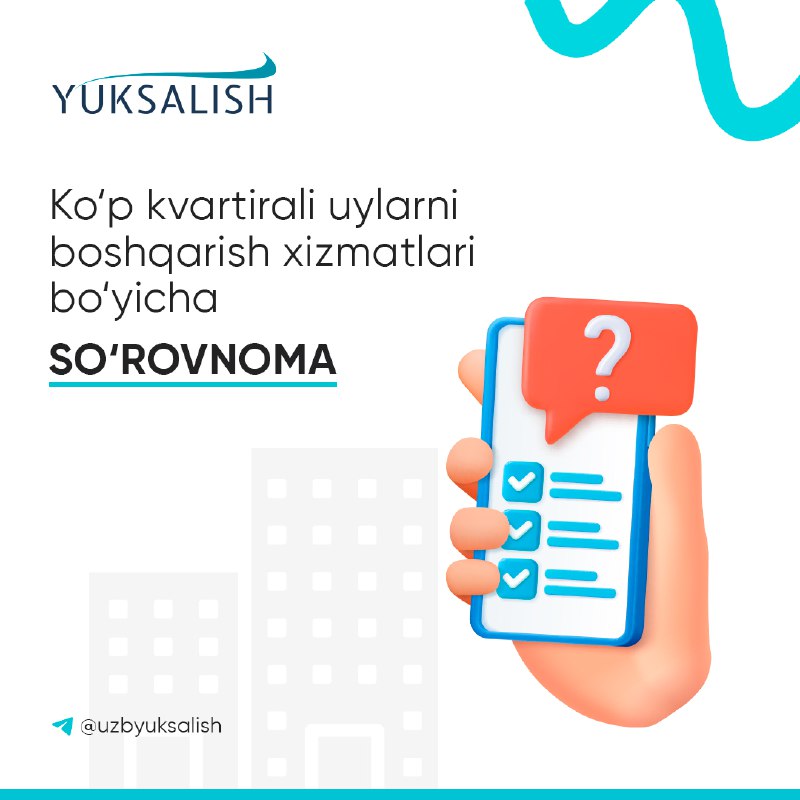 ***🇺🇿******🇺🇿******🇺🇿*** **Sizda ko'p kvartirali uylarning boshqaruv …