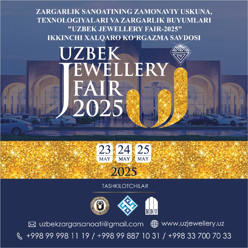 [#UZBEK\_JEWELLERY\_FAIR](?q=%23UZBEK_JEWELLERY_FAIR)