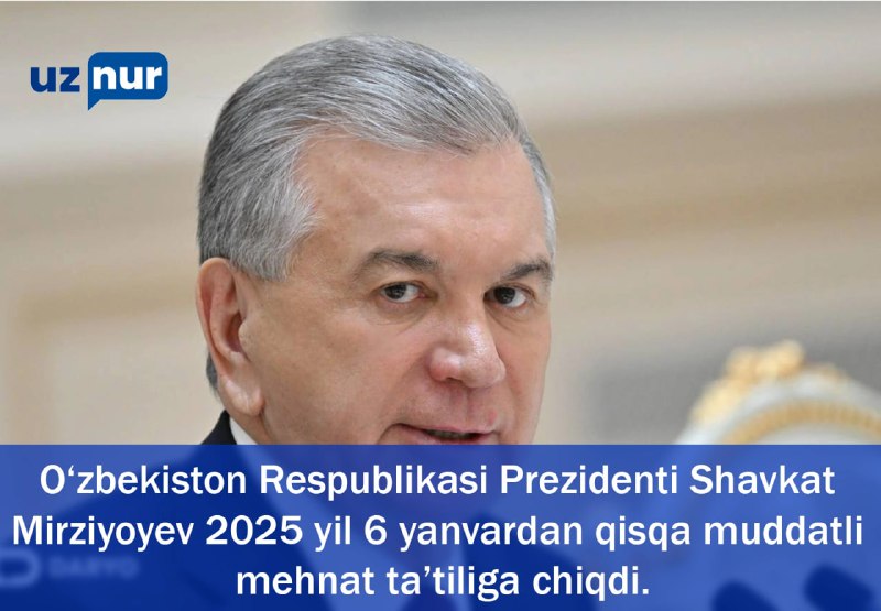 **O‘zbekiston Respublikasi Prezidenti Shavkat Mirziyoyev 2025 …