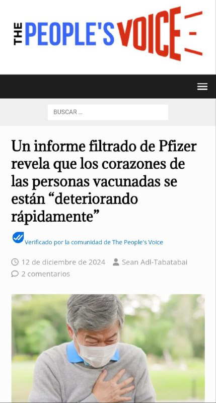 Un informe de Pfizer recientemente filtrado …