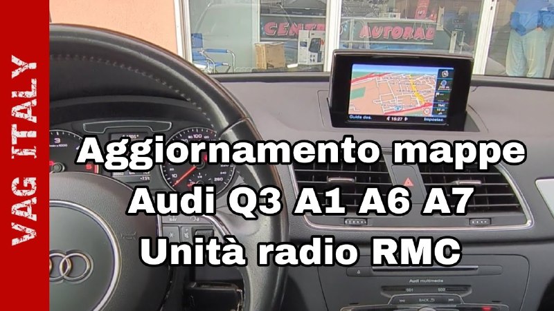 ***🎥*** **Aggiornamento mappe su Audi Q3 …