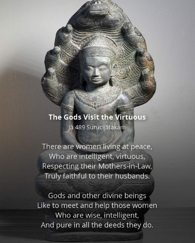 The Gods visit the Virtuous. The …