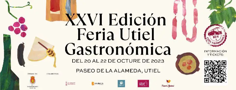 ***🍷******🍗*** Vuelve la gran feria de Utiel Gastronómica