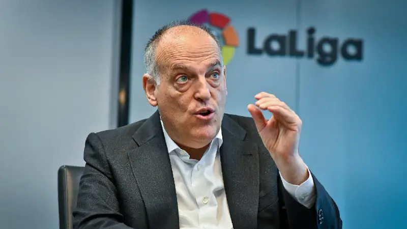 ***🗣*** Tebas, sobre el 'caso Negreira': "Estoy seguro de que la FIFA va a intervenir"